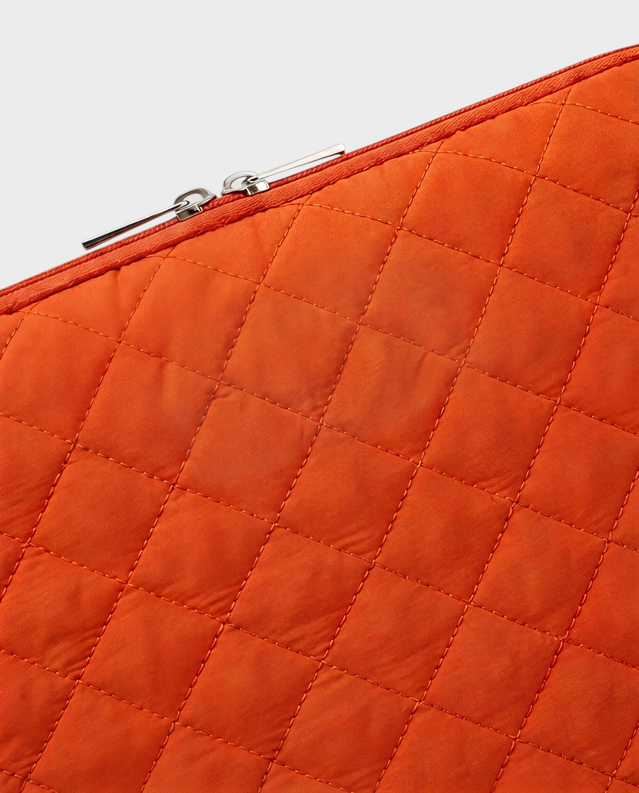 Ember – Orange Quilted – Laptop Sleeve 13" & 14"