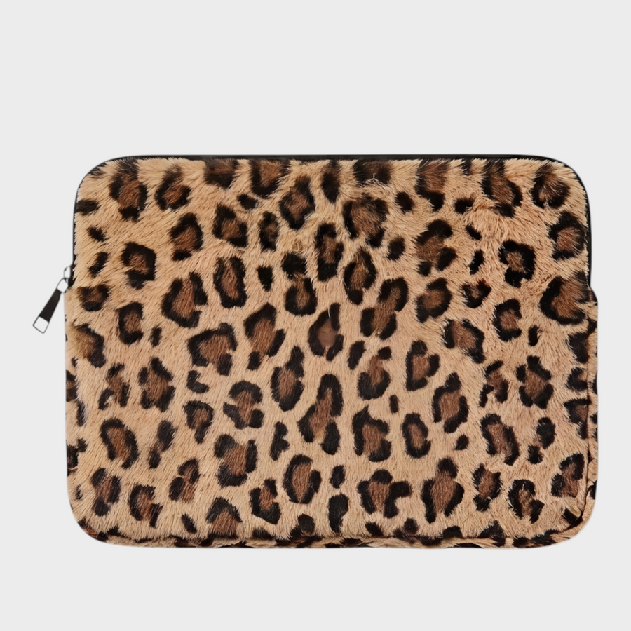 Roar – Coffee Leopard – Laptop Sleeve 15" & 16"