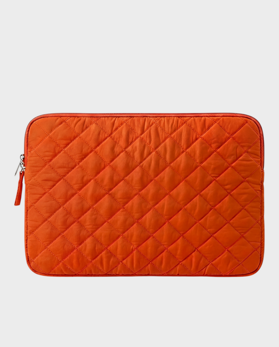 Ember – Orange Quilted – Laptop Sleeve 13" & 14"