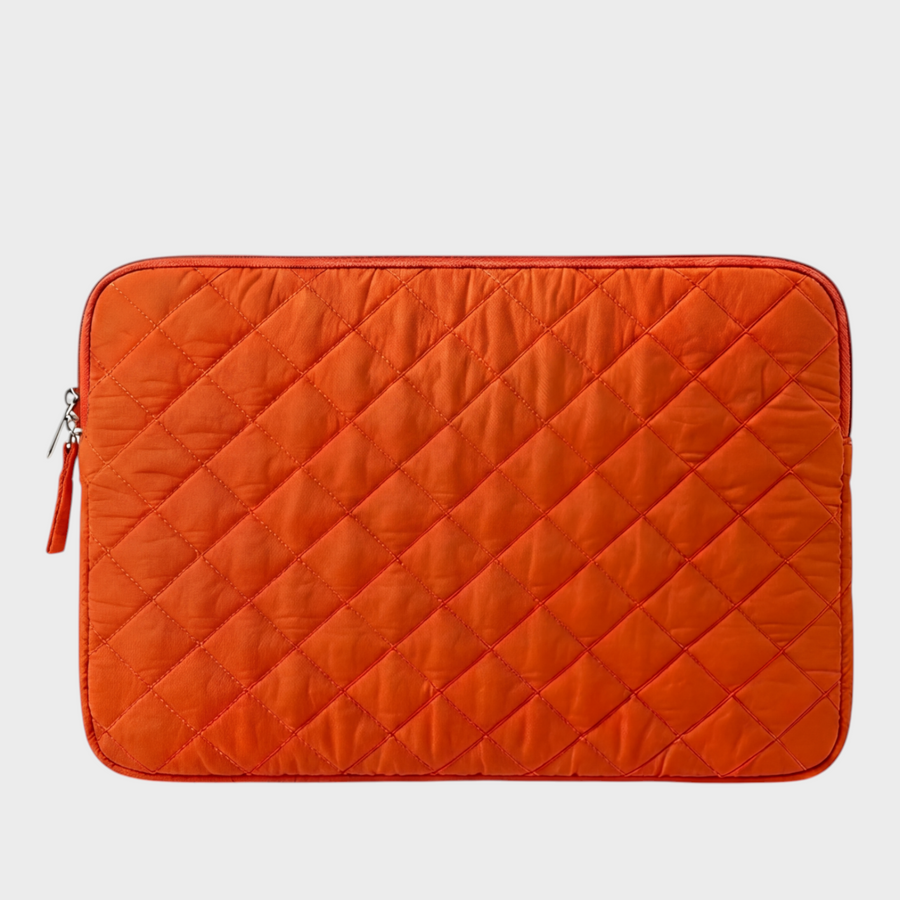 Ember – Orange Quilted – Laptop Sleeve 13" & 14"