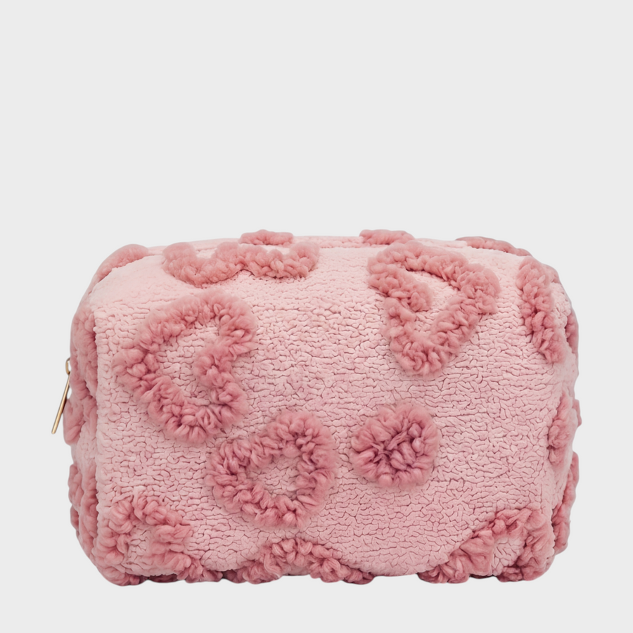Velvet – Blush Pink – Mini Charger Pouch