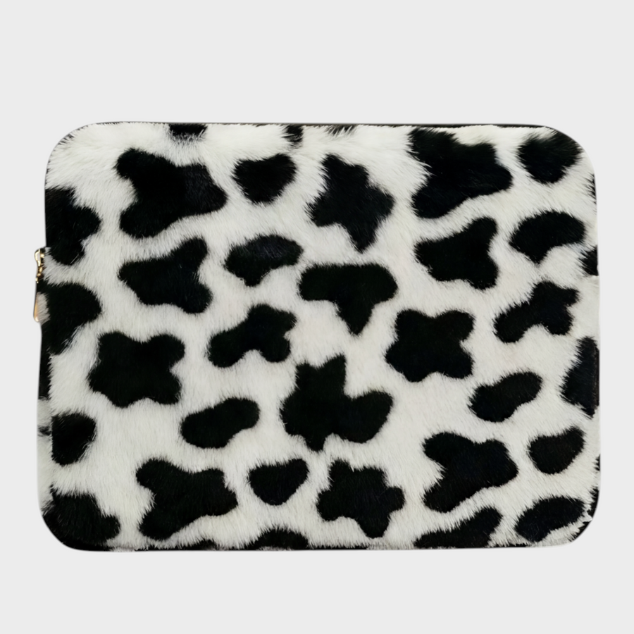 Milky – Black Cow-Inspired – Laptop Sleeve 15" & 16"