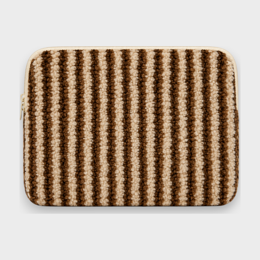 Moka – Chocolate Striped – Laptop Sleeve 15" & 16"