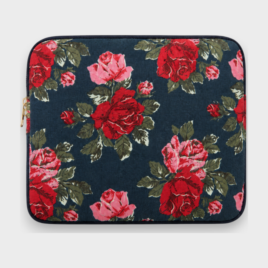 Ruby – Blue Floral – Laptop Sleeve 13" & 14"