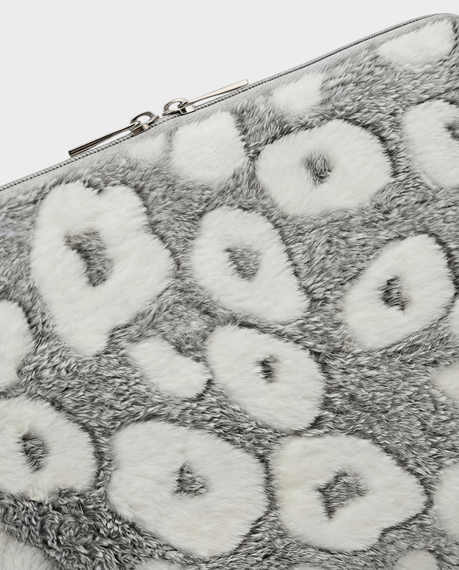 Moon – Gray Leopard – Laptop Sleeve 13" & 14"