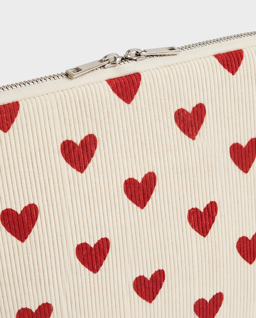 Rose – Red Hearts – iPad & Tablet Sleeve