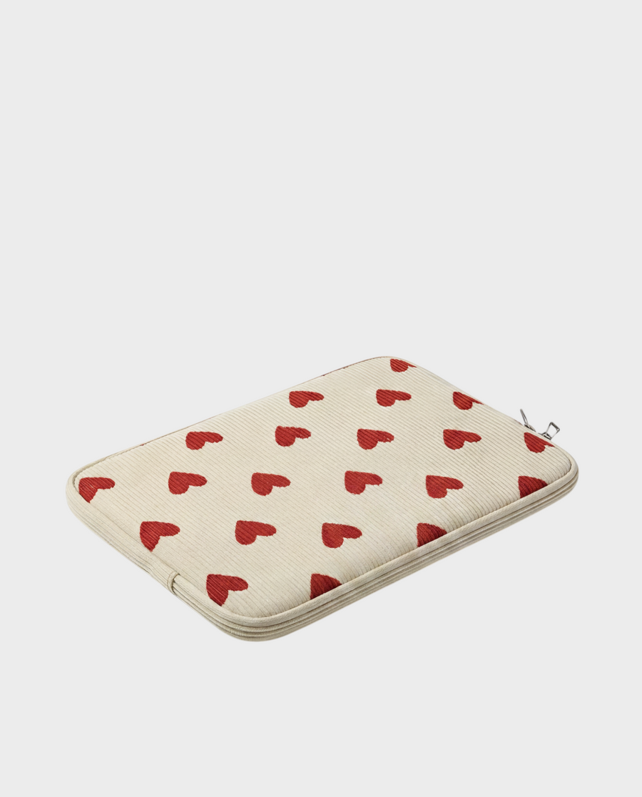 Rose – Red Hearts – iPad & Tablet Sleeve