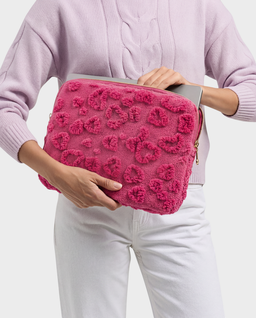 Roxy – Pink Textured – Laptop Sleeve 13" & 14"