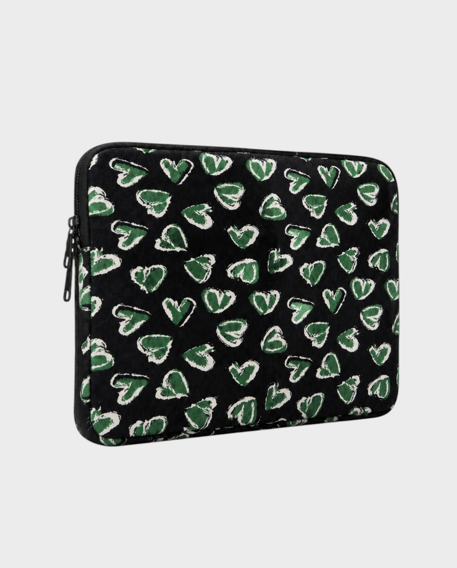 Cuore – Onyx Hearts – Laptop Sleeve 13" & 14"
