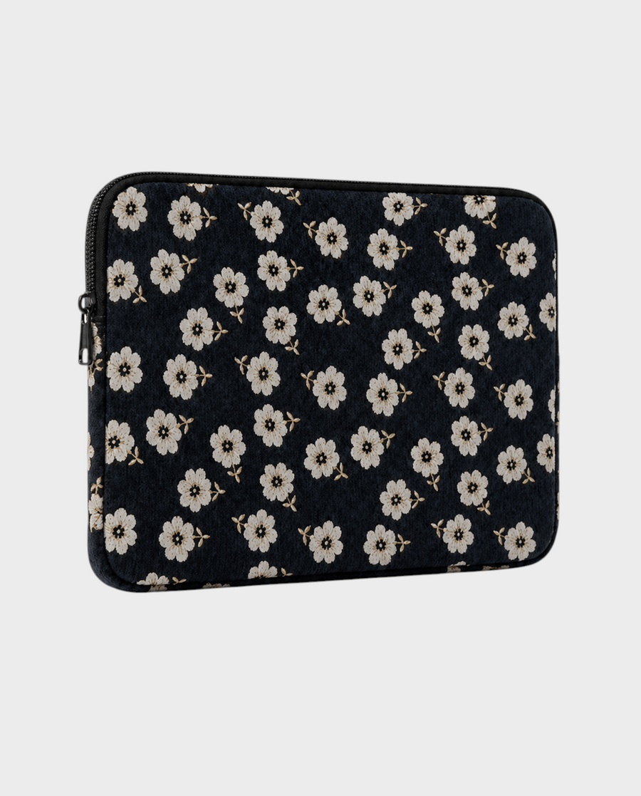 Eden – Onyx Daisy – Laptop Sleeve 15" & 16"