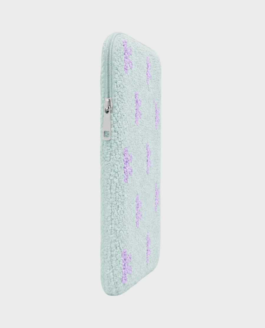 Lottie – Mint Bow – iPad & Tablet Sleeve