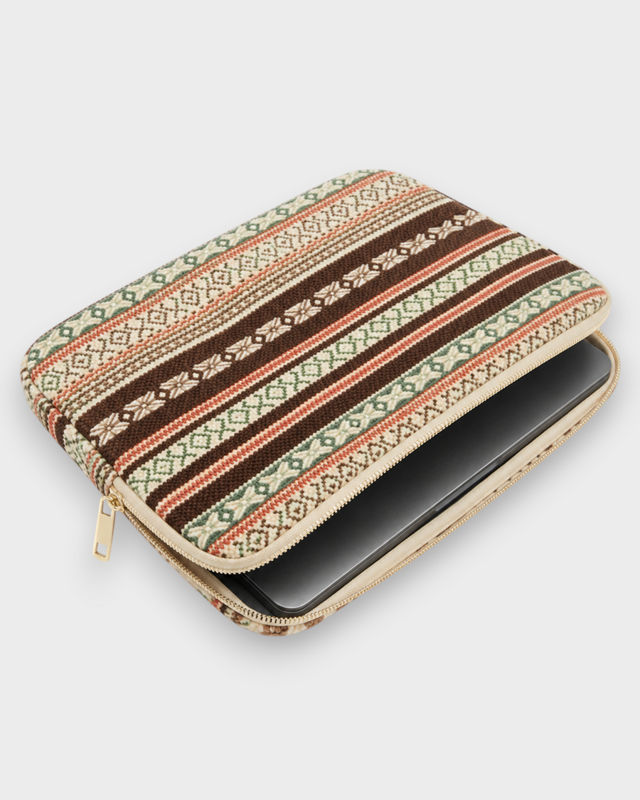 Sierra – Coffee Geometric – iPad & Tablet Sleeve
