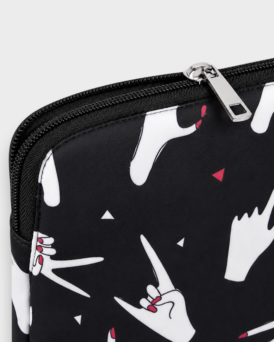 Nova – Black Graphic – Laptop Sleeve 13" & 14"