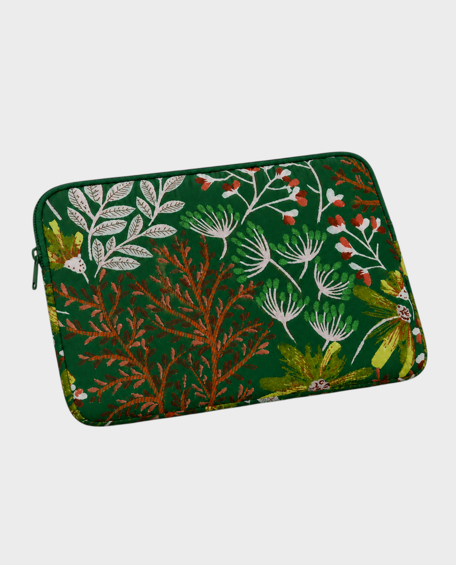 Fern – Forest Green Botanical – iPad & Tablet Sleeve