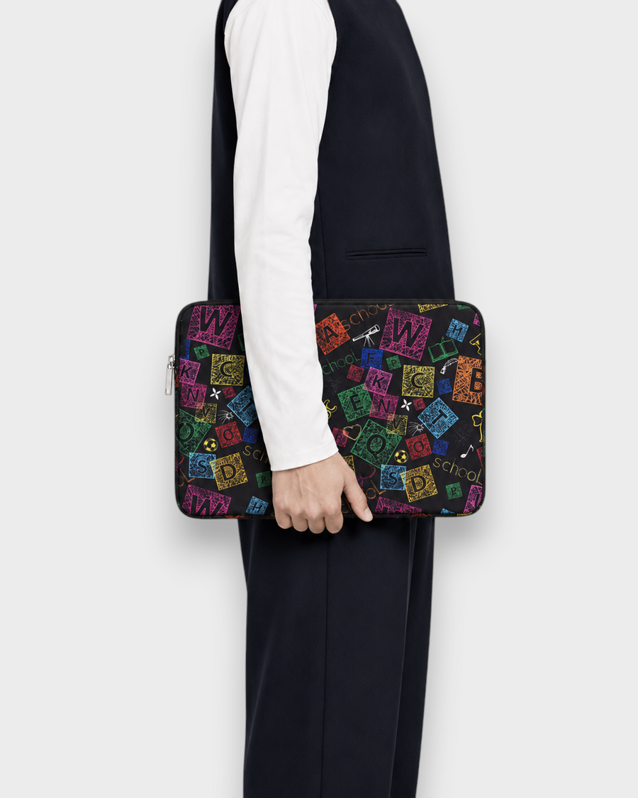 Remi – Black Lettering – Laptop Sleeve 13" & 14"