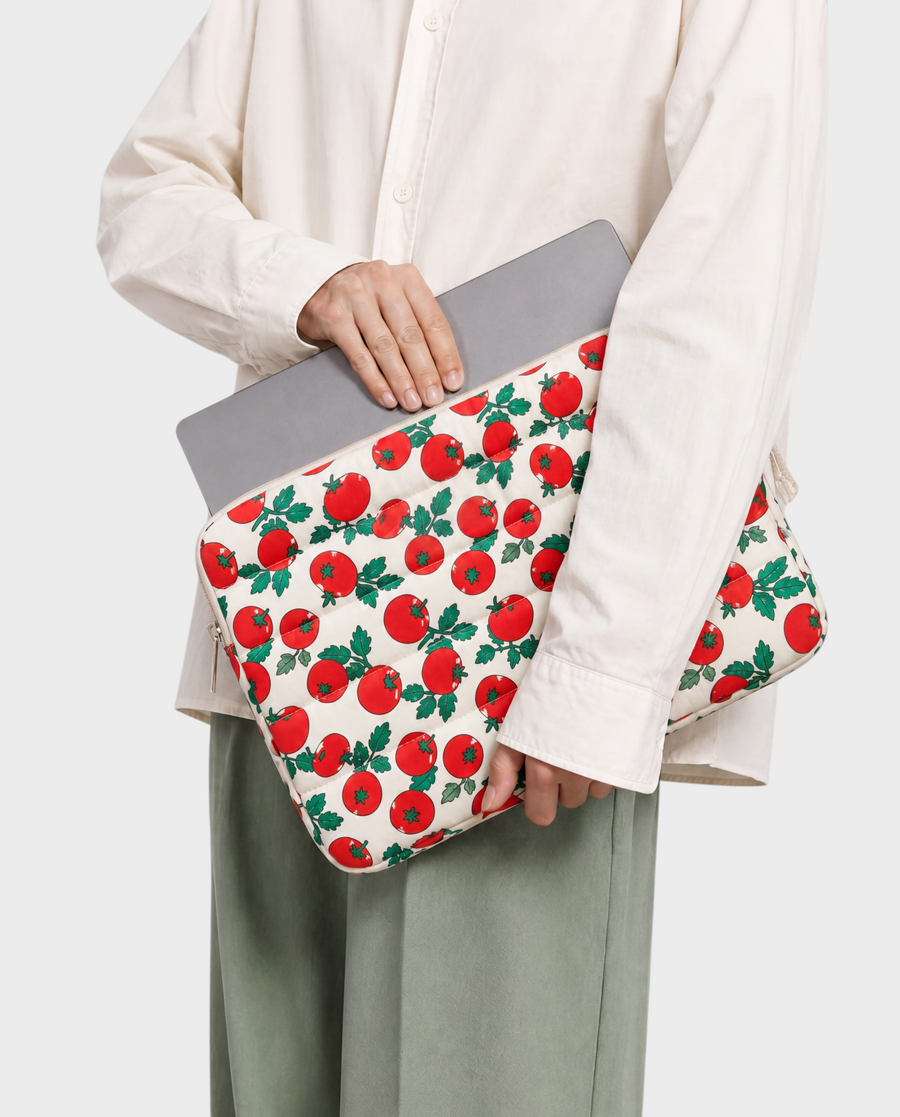 Pomma – Red Tomato Print – Laptop Sleeve 13" & 14"
