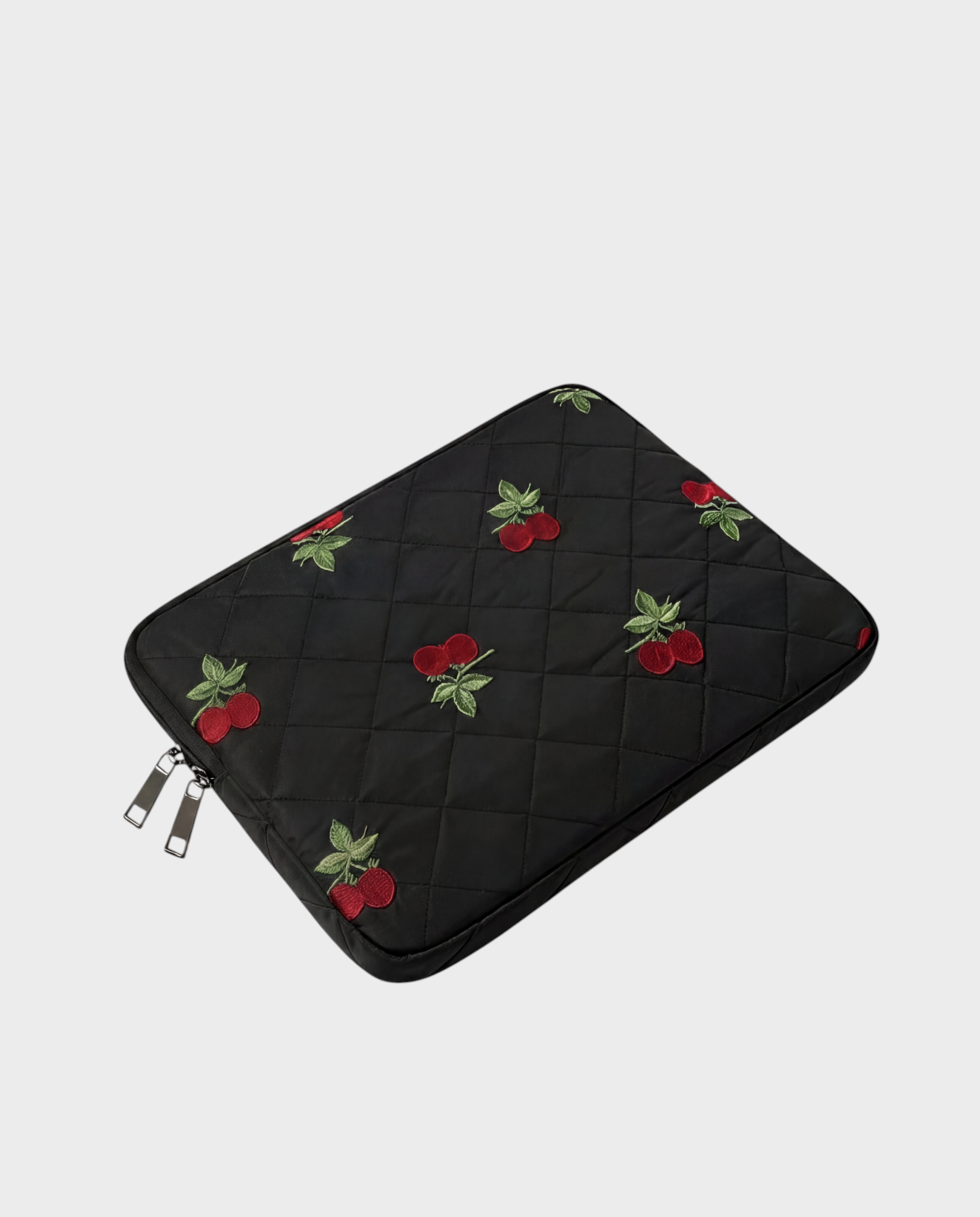 Image of Amaro laptop sleeve 13-14 inch black cherry – Komye (view 3)