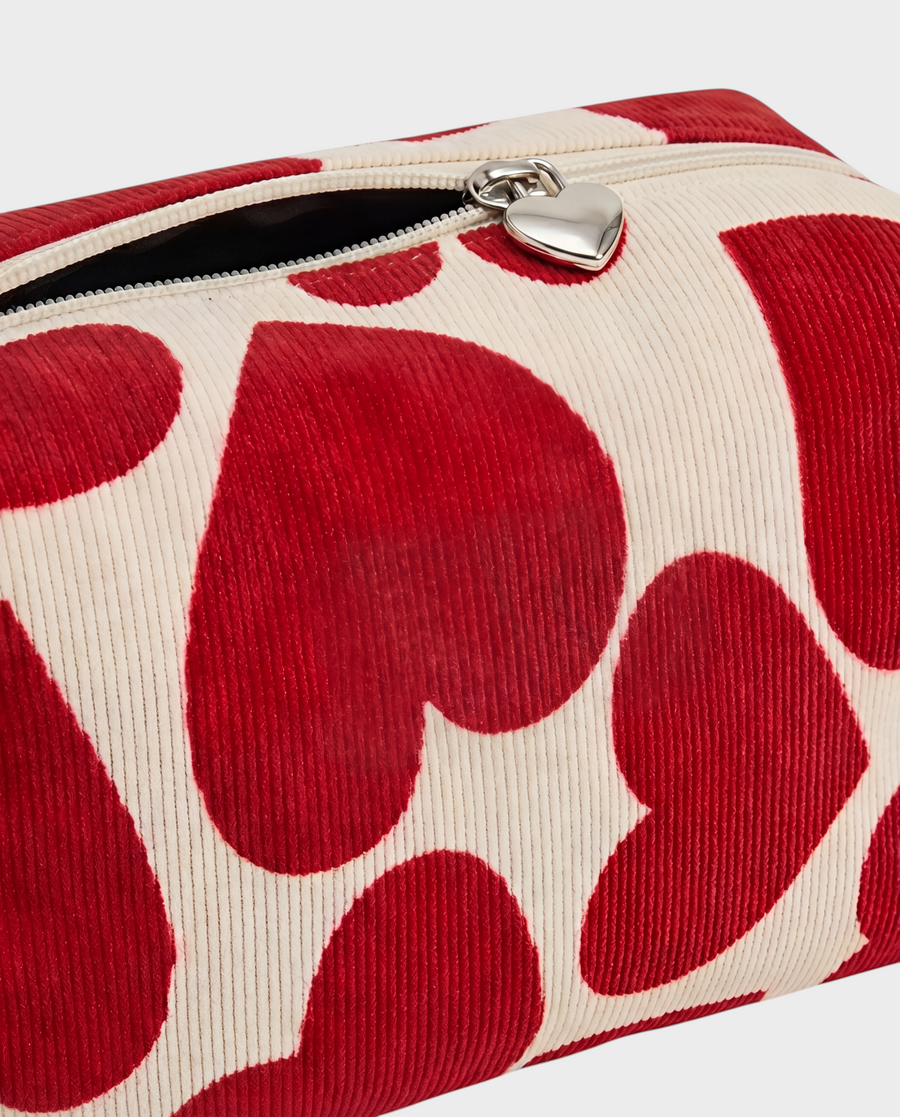 Crush – Red Heart – Mini Charger Pouch