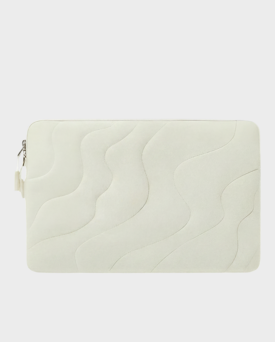 Wave – Cream Wave – Laptop Sleeve 13" & 14"