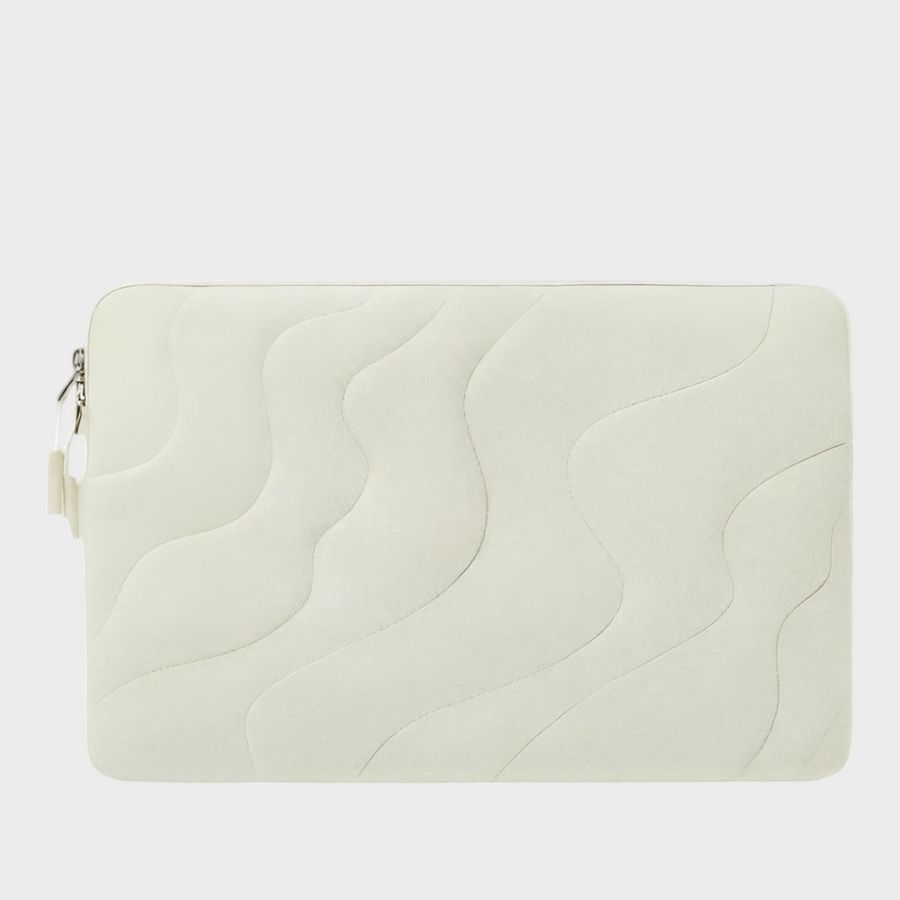 Wave – Cream Wave – Laptop Sleeve 13" & 14"