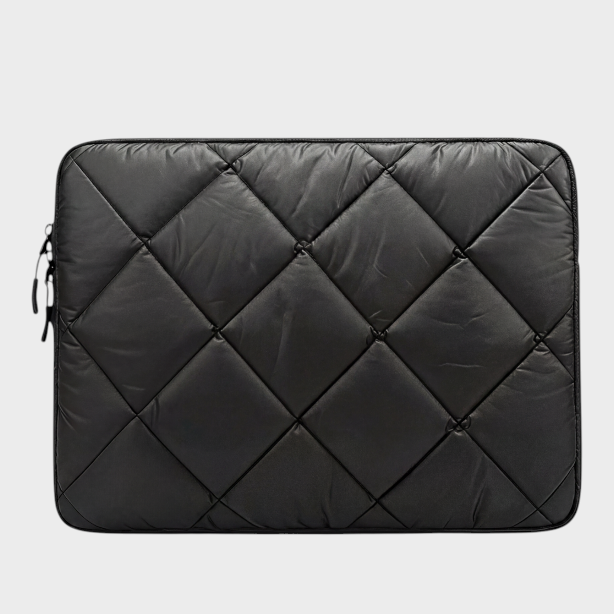 Image of Night laptop sleeve 13-14 inch quilted black – Komye