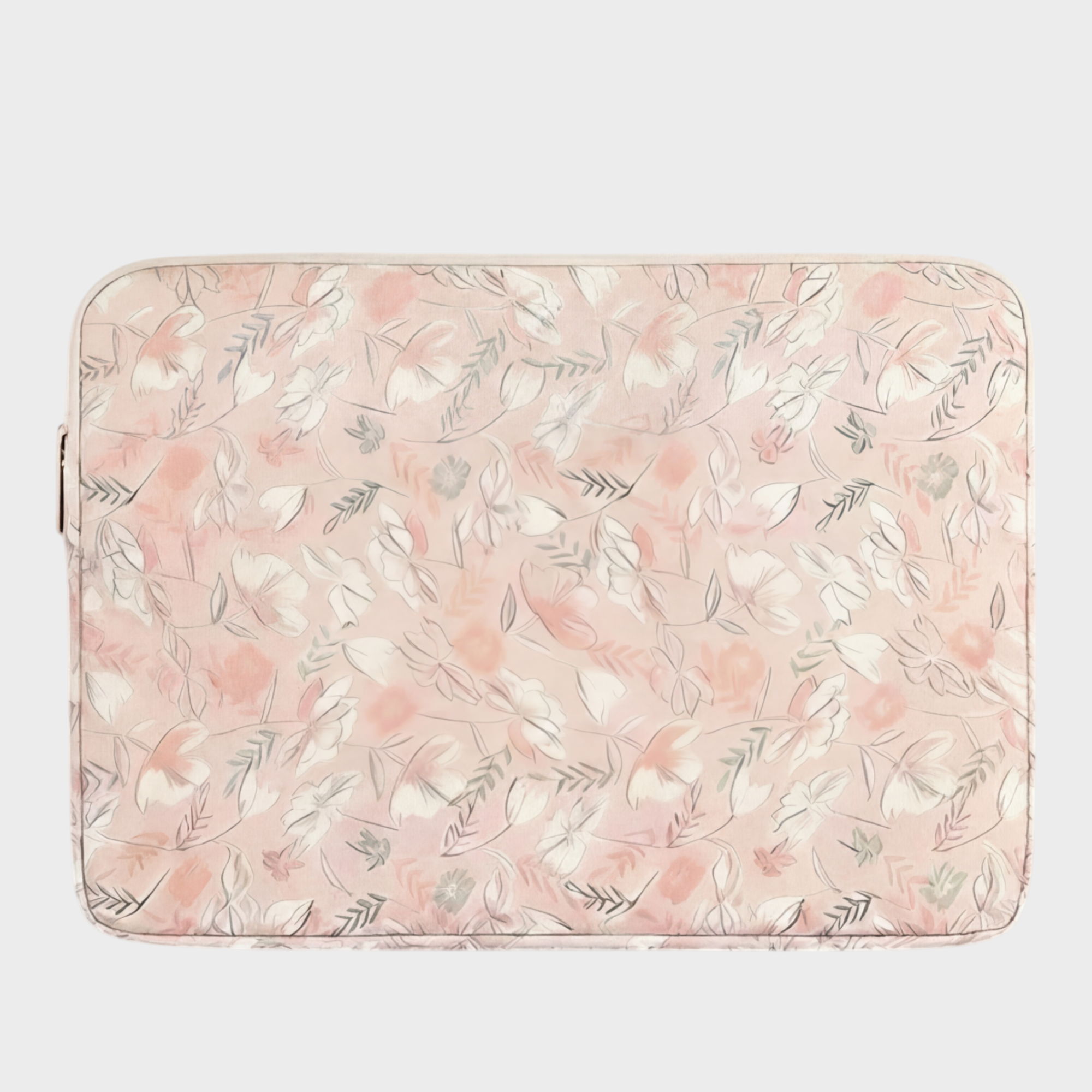 Image of Bloom iPad & tablet sleeve floral blush – Komye