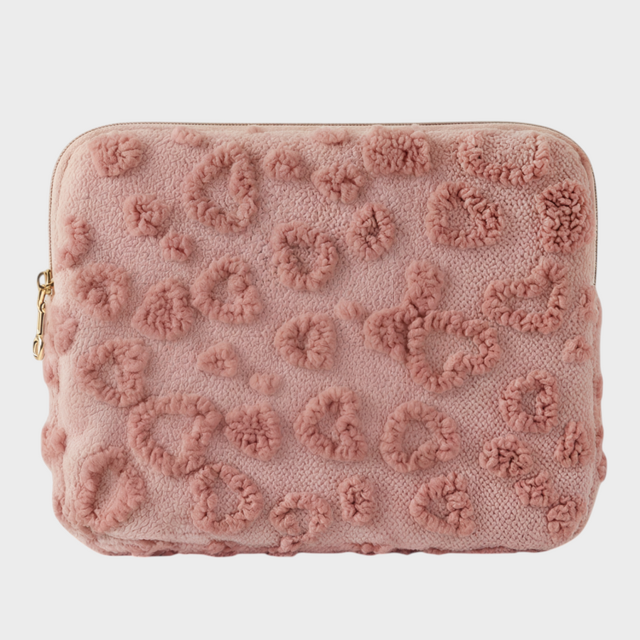 Velvet – Pink Textured – Laptop Sleeve 15" & 16"