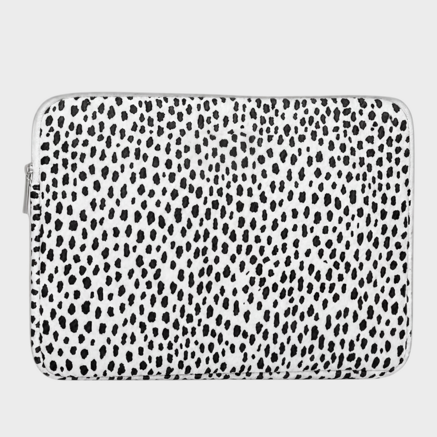 Mira – White Spotted – Laptop Sleeve 15" & 16"