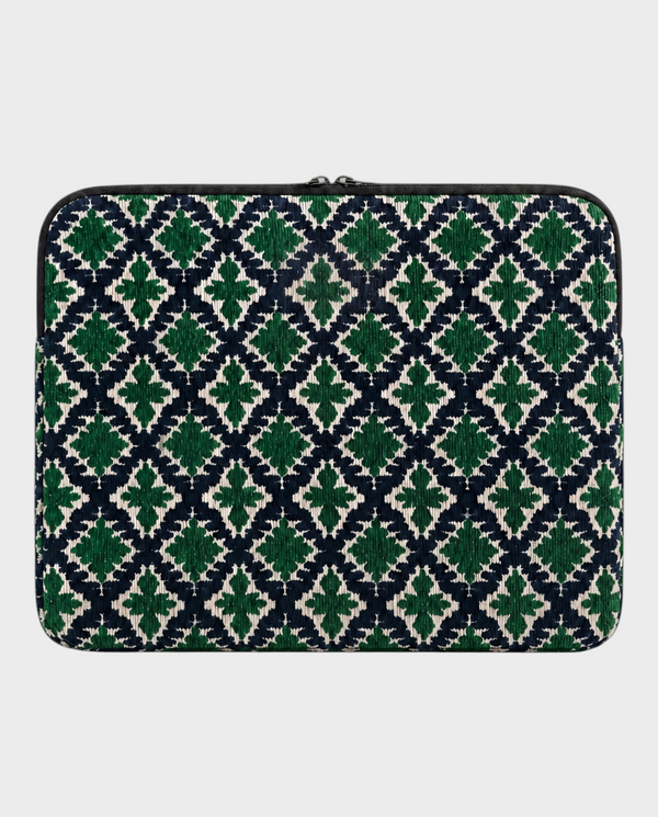 Selva – Forest Diamond Ikat – Laptop Sleeve 13" & 14"