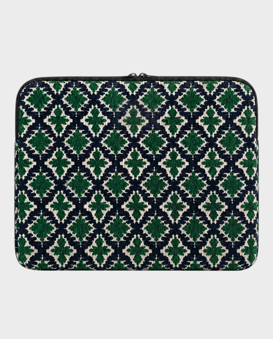 Selva – Forest Diamond Ikat – Laptop Sleeve 13" & 14"