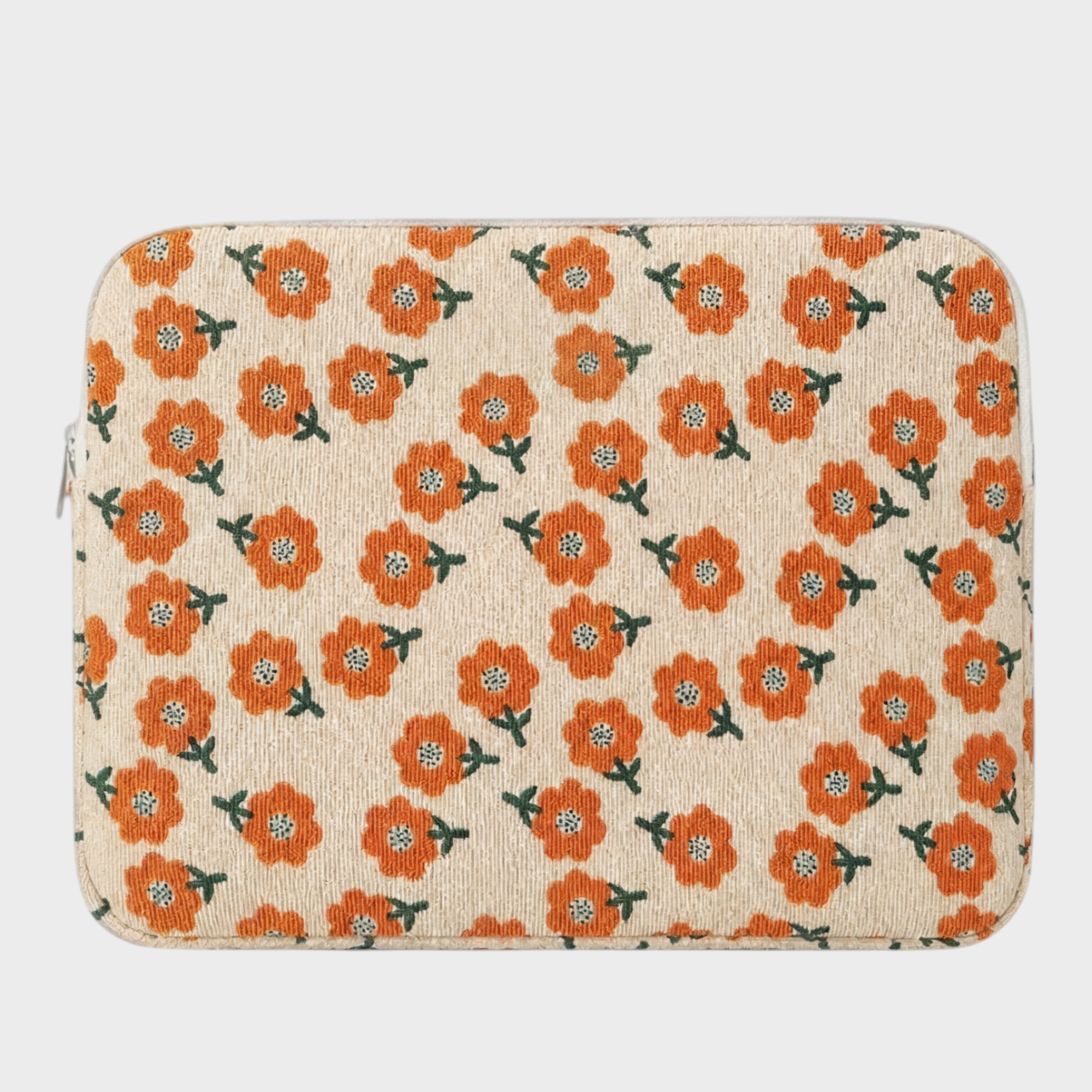 Image of Poppy laptop sleeve 13-14 inch coral – Komye