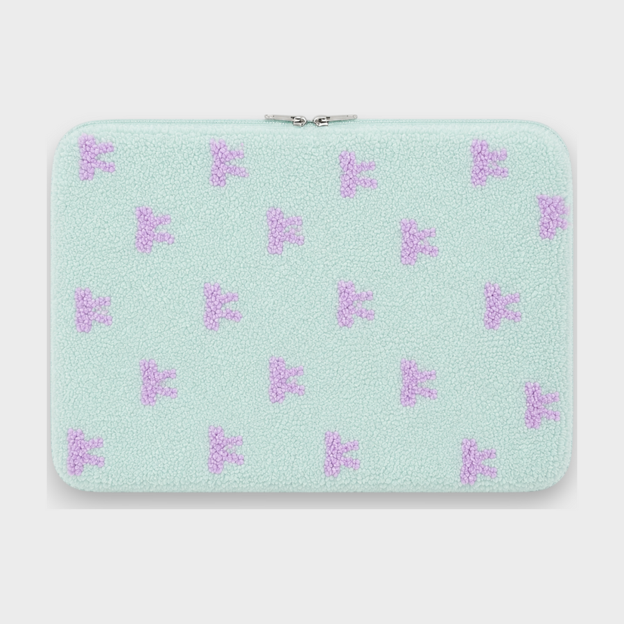 Lottie – Mint Bow – Laptop Sleeve 15" & 16"