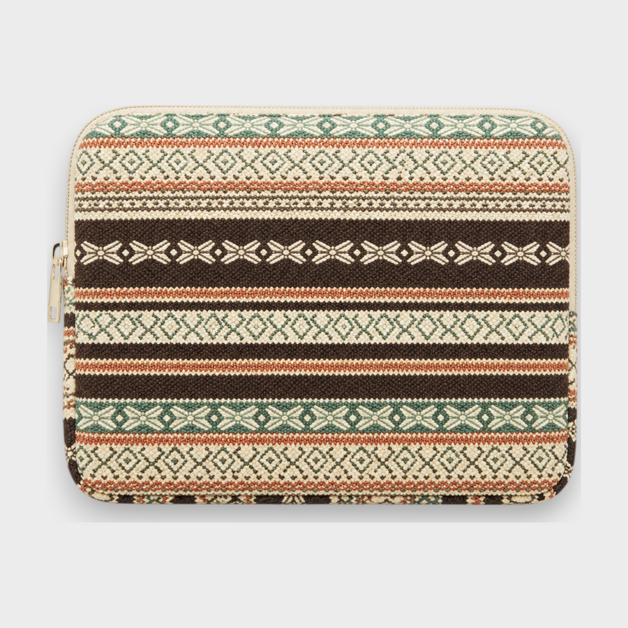 Sierra – Coffee Geometric – Laptop Sleeve 15" & 16"