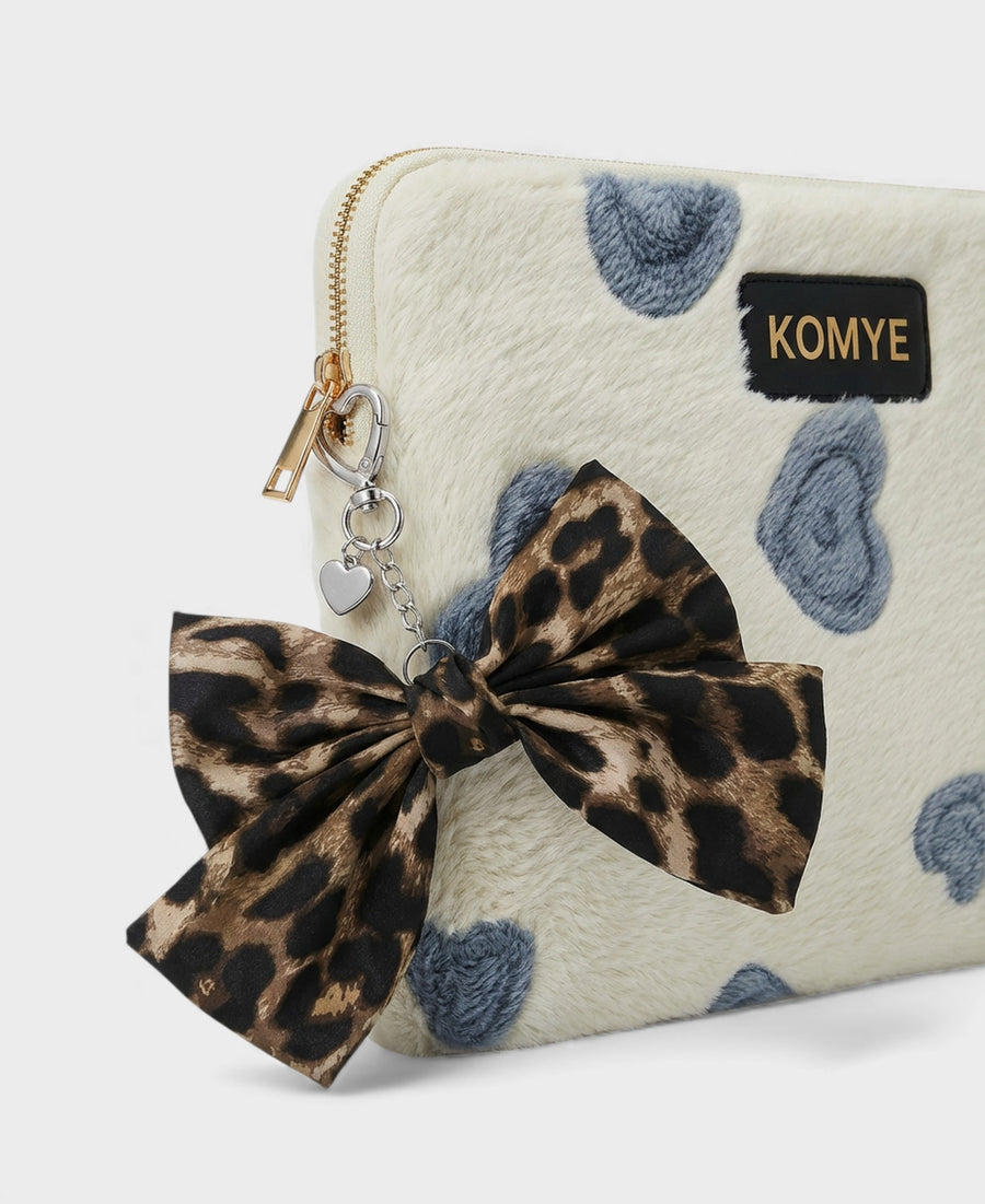 Leo – Bow Leopard Print – Bag Charm