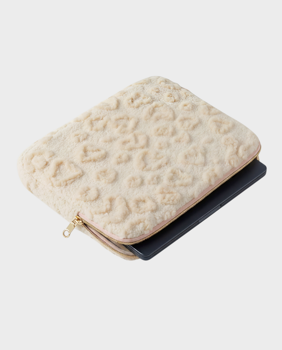 Margo – Cream Textured – Laptop Sleeve 13" & 14"