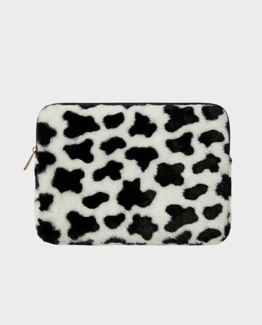 Milky – Black Cow-Inspired – Laptop Sleeve 15" & 16"