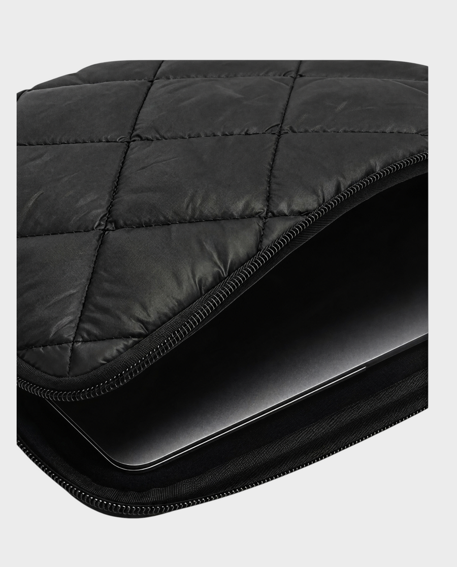 Night – Black Quilted – Laptop Sleeve 13" & 14"