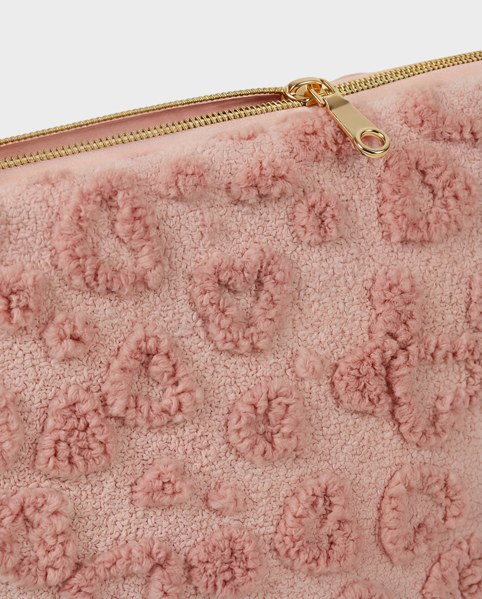 Image of Velvet iPad & tablet sleeve blush pink – Komye (view 2)
