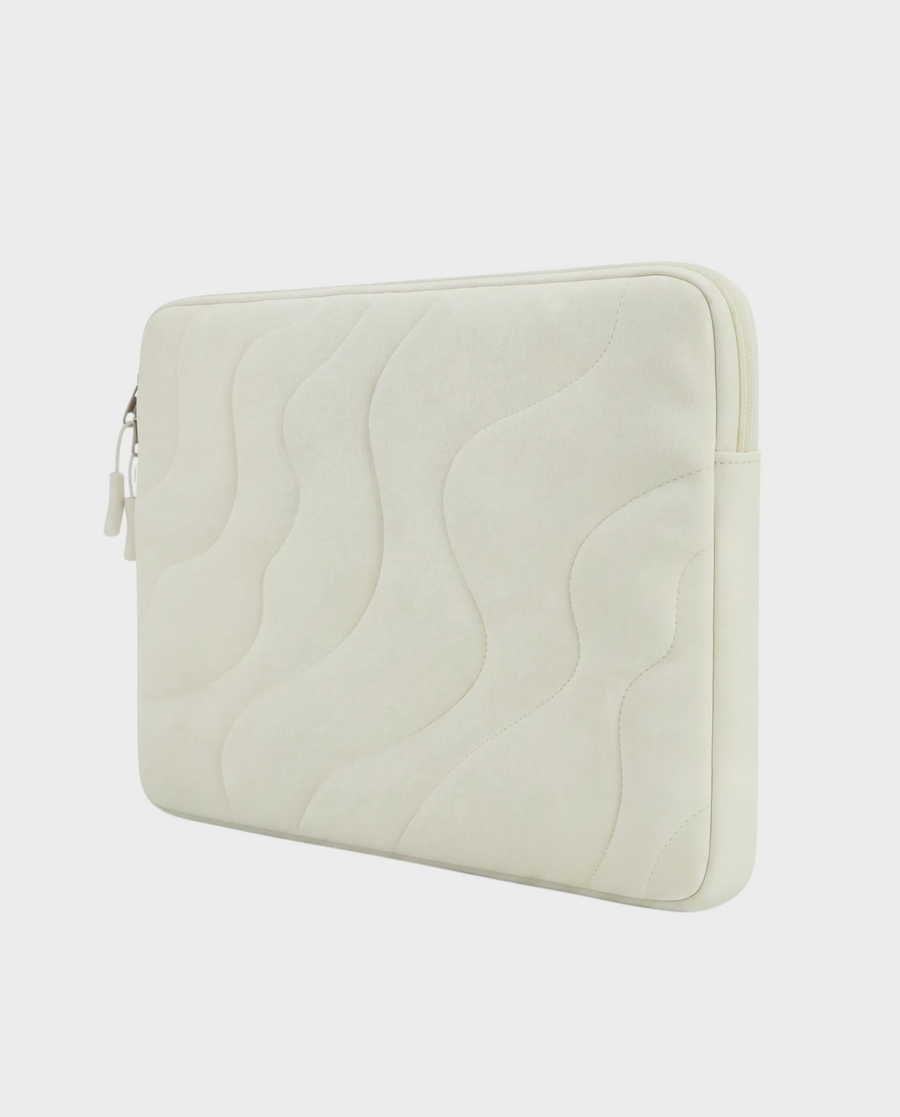 Wave – Cream Wave – Laptop Sleeve 13" & 14"