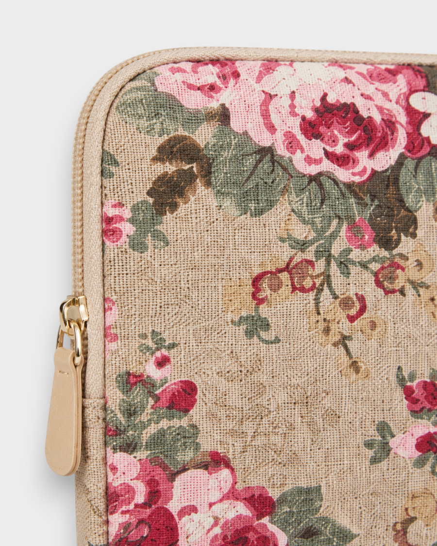Vera – Cream Floral – Laptop Sleeve 15" & 16"