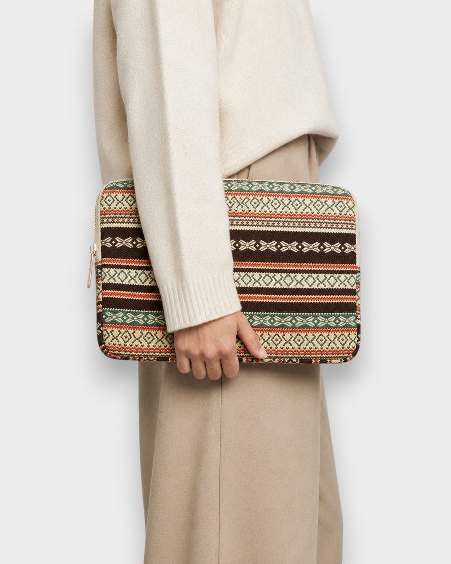 Sierra – Coffee Geometric – iPad & Tablet Sleeve