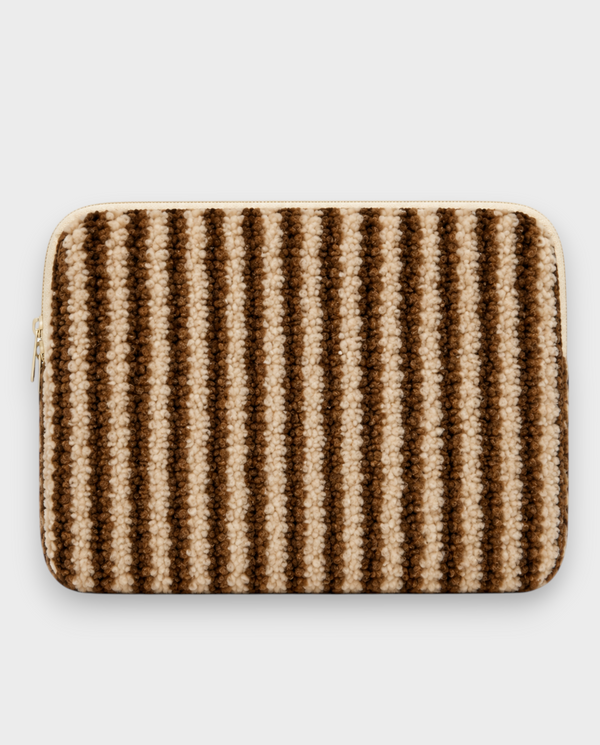 Moka – Chocolate Striped – iPad & Tablet Sleeve