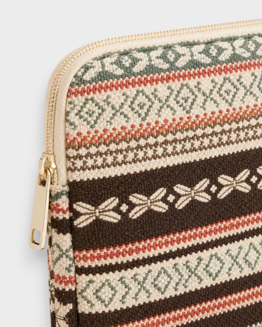 Sierra – Coffee Geometric – Laptop Sleeve 13" & 14"