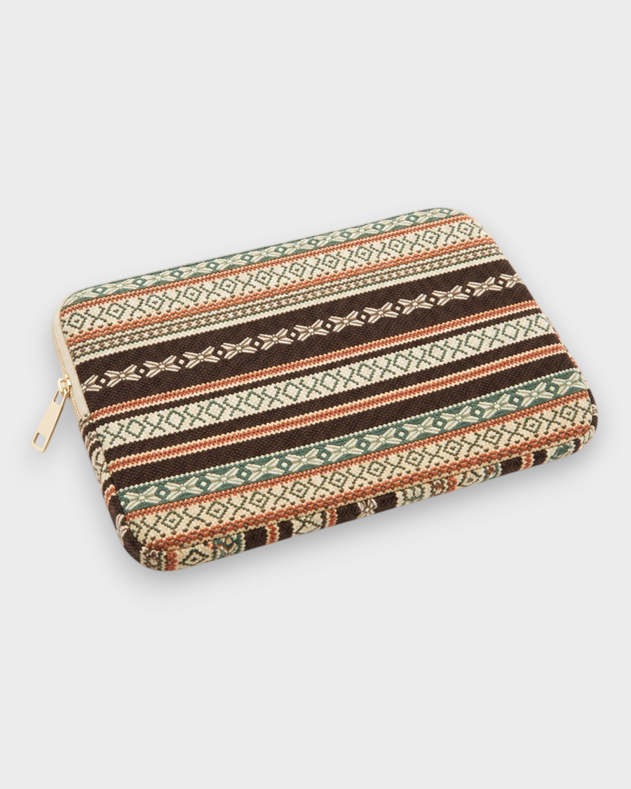 Sierra – Coffee Geometric – Laptop Sleeve 13" & 14"