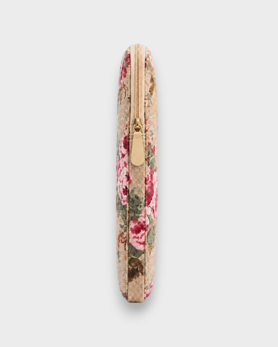 Vera – Cream Floral – Laptop Sleeve 15" & 16"