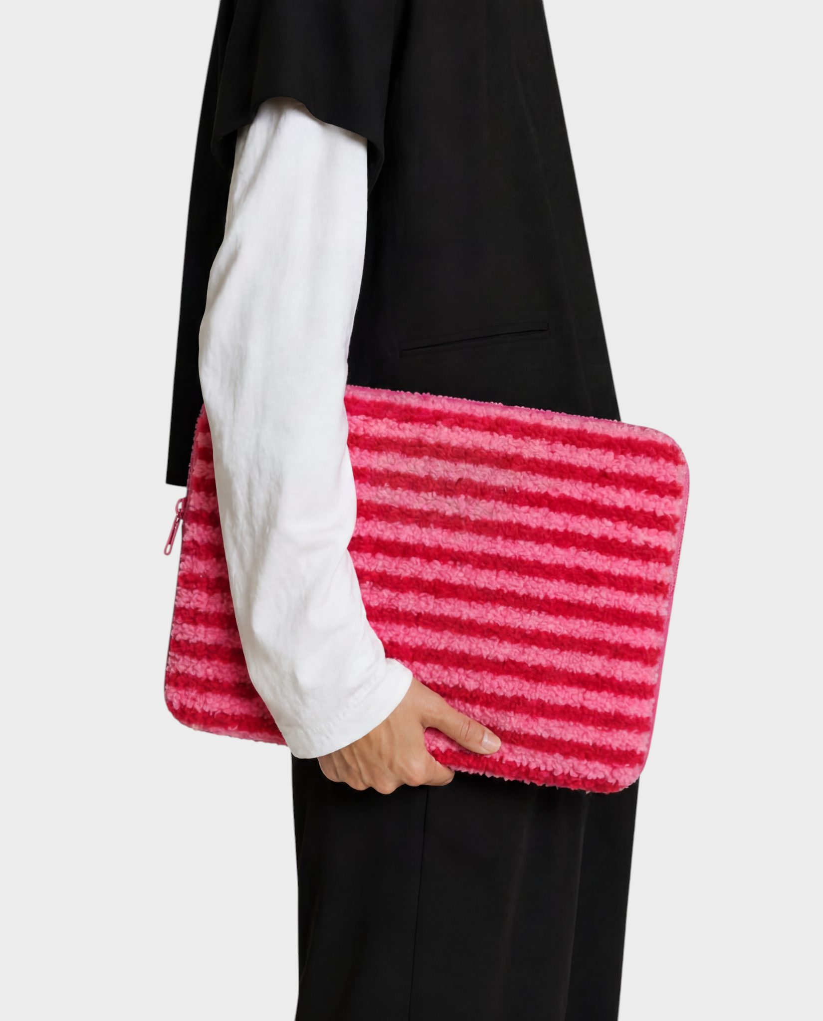 Image of Lila iPad & tablet sleeve pink – Komye (view 1)
