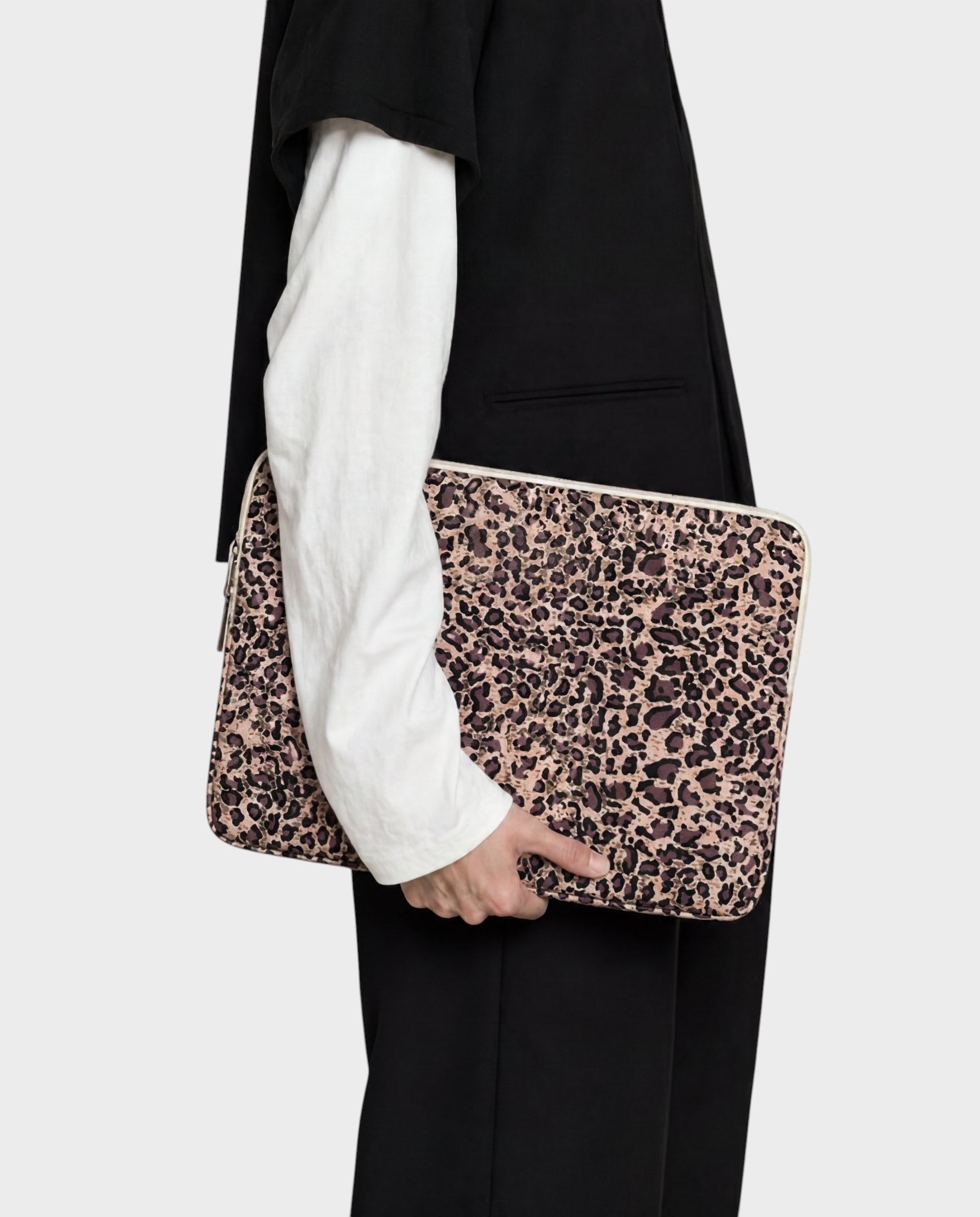 Image of Maya laptop sleeve 13-14 inch blush – Komye (view 1)