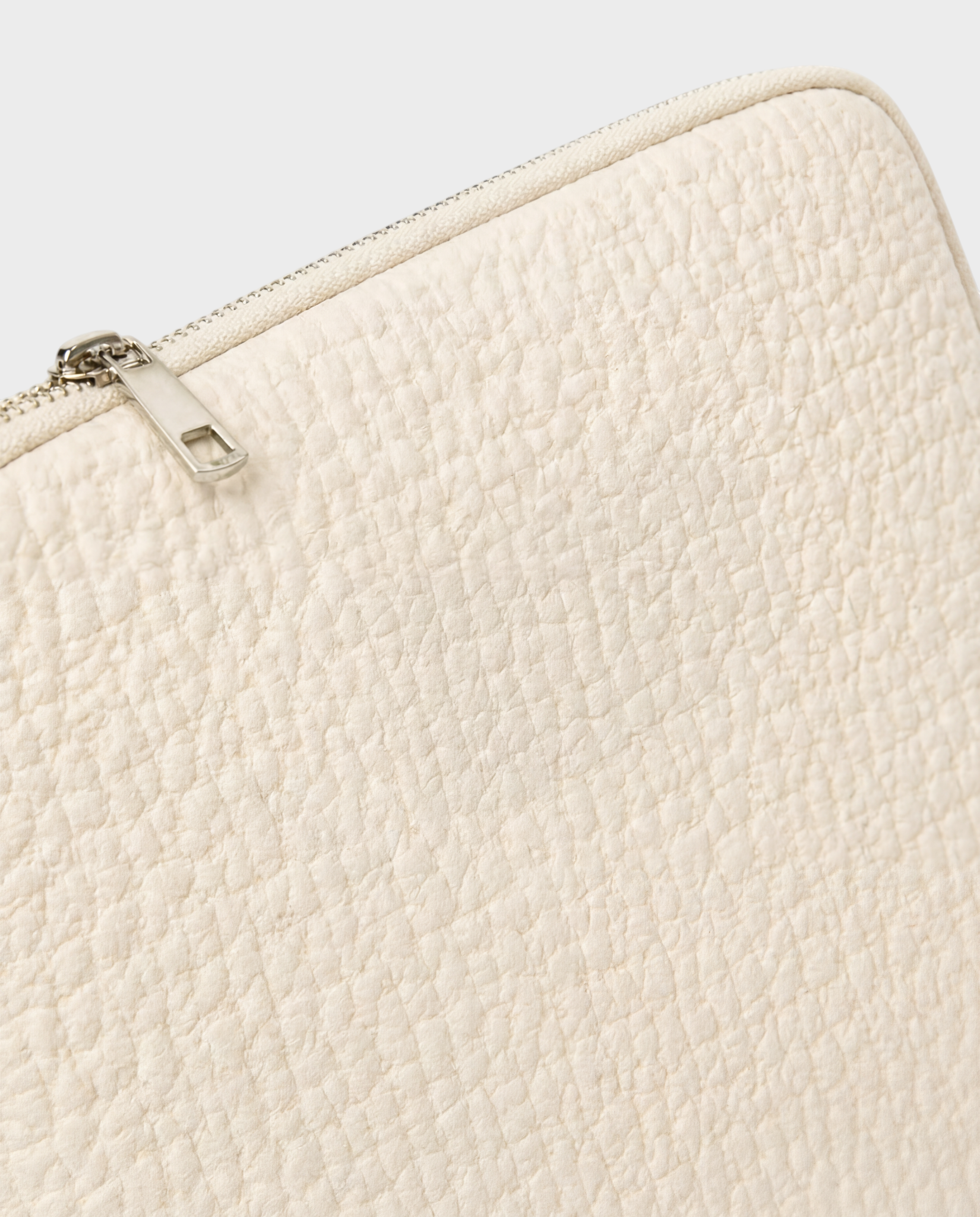 Image of Pearl laptop sleeve 13-14 inch ivory – Komye (view 3)
