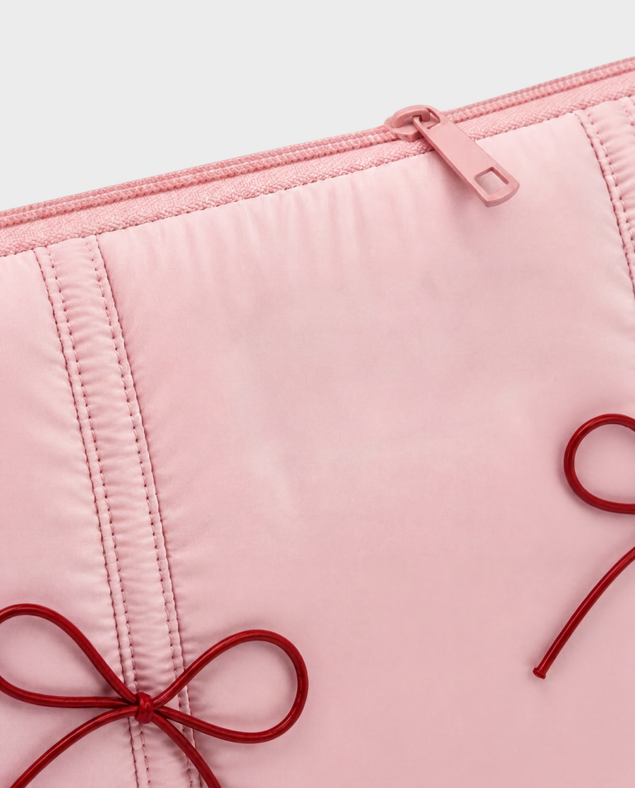 Romy – Pink Bow – iPad & Tablet Sleeve