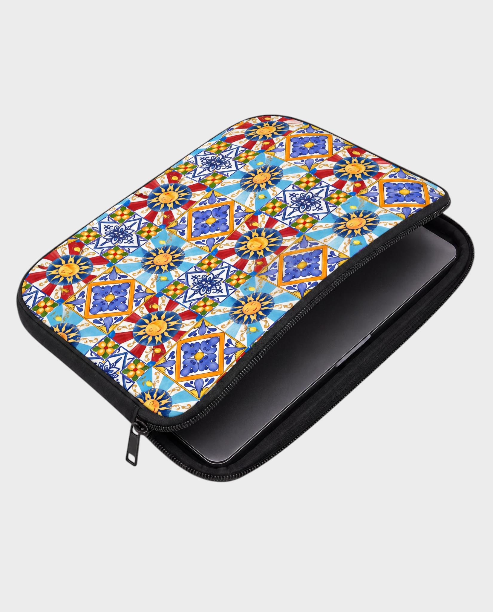 Image of Sole laptop sleeve 15-16 inch multicolor – Komye (view 3)